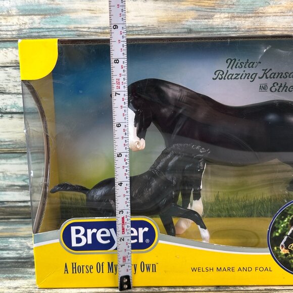 Breyer Horse Of My Very Own Welsh Mare & Foal Nistar Blazing Kansas & Ethel NIB - Picture 9 of 10